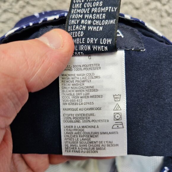 Nautica Swim Shorts Mens Size Large‎ Blue Boardshorts Trunks - Picture 4 of 9